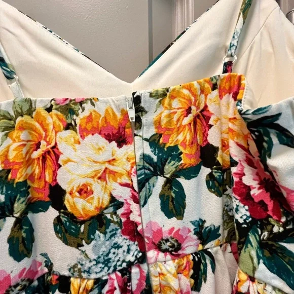 Floral Tulle Skirt Dress - Picture 5 of 7